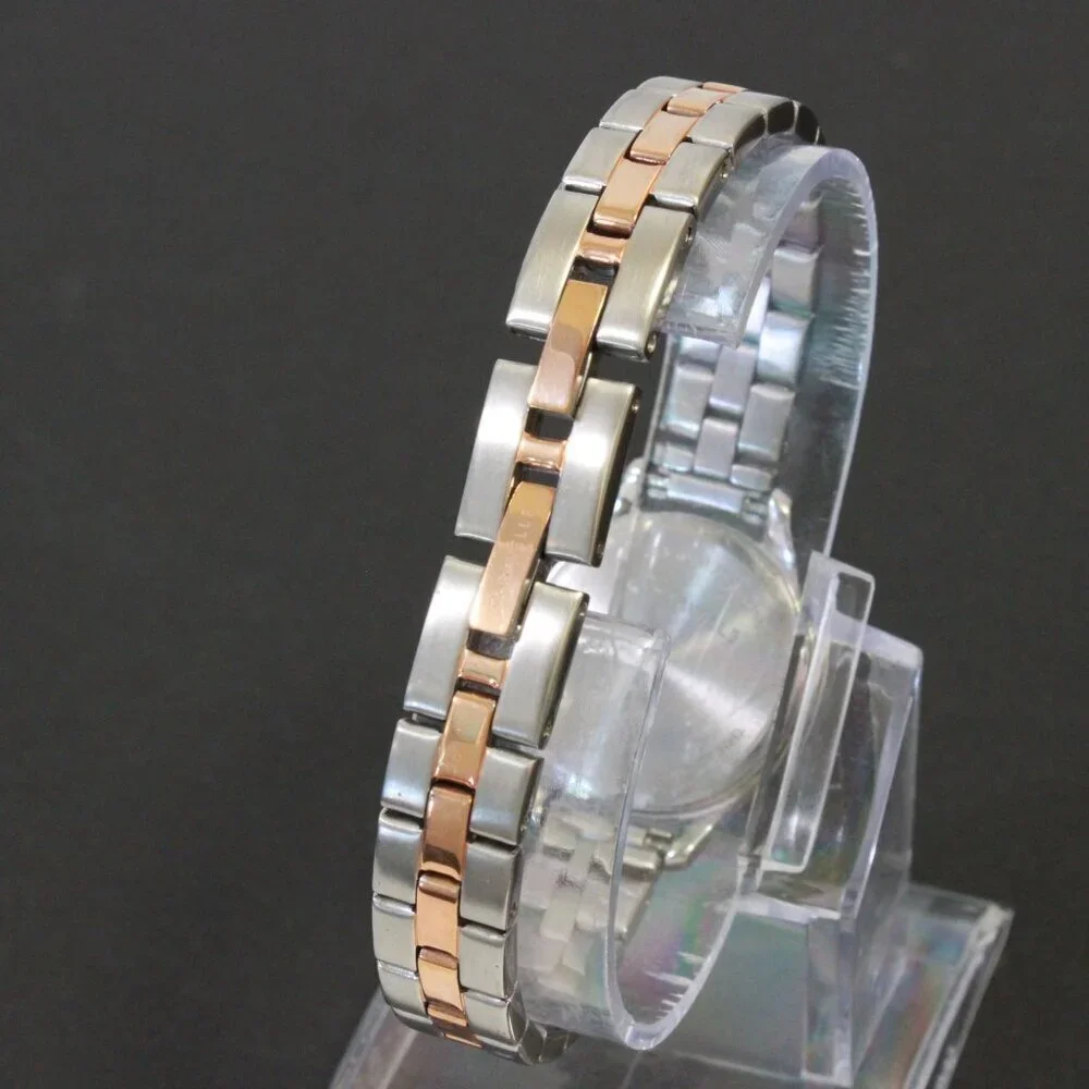 Caravelle Woman's Traditional Watch By Bulova Two Tone Stainless 24mm